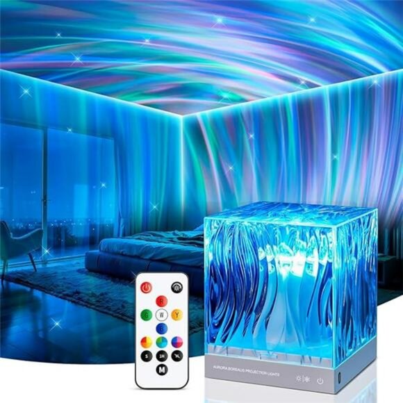 Galaxy Light Projector 18 Color Night Light for Bedroom Kids Teen Room Decor - Picture 7 of 7